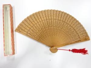 アンティーク　白檀　扇子